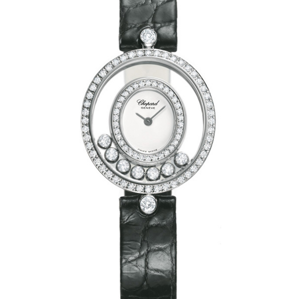 Petra Nemcova Only Fancy Of UK Chopard Happy Diamonds 204292-1001 Replica Watches