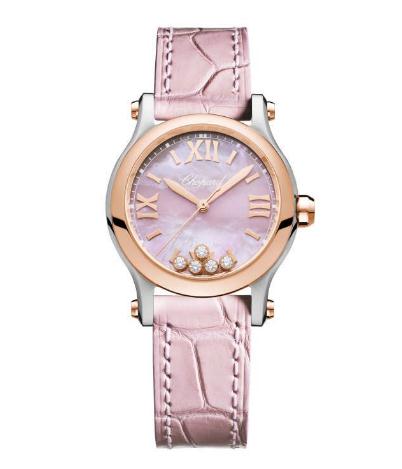 The ladies' timepieces have lots of exquisite and delicate details.