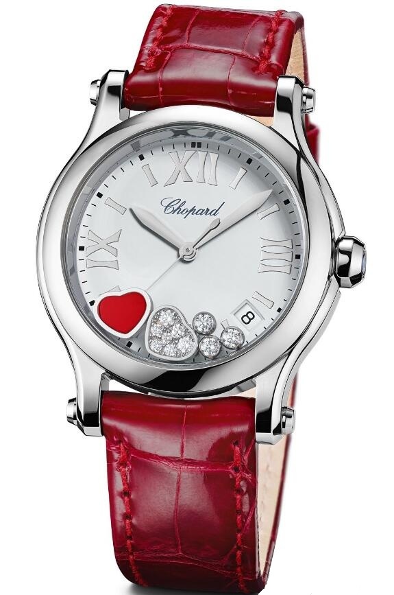 Best-selling replication watches are decorated with heart shapes.