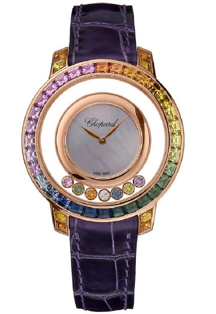 Seductive Replica Chopard Happy Diamonds Watches With Colorful Luster