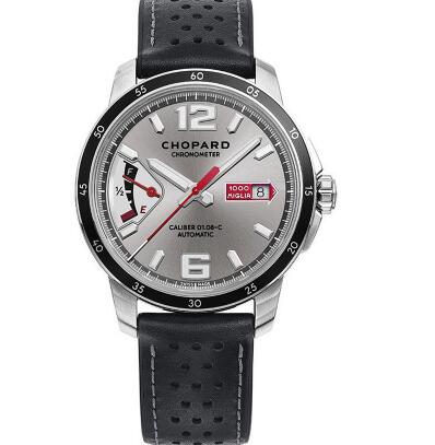 The fake Chopard looks trendy and dynamic.